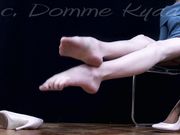 Goddess Kyaa - High Arches and Heel Dangling Make You Weak