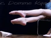 Goddess Kyaa - High Arches and Heel Dangling Make You Weak