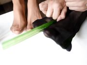 Czech Soles - Eliska, Sofia - Double smelly pantyhose worship