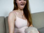 Czech Soles - Teddy bear gets trampled by mad Megan