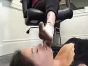 Candid Stinky Soles - 2 WEEK WORN SUPER STINKY STOCKING DOMINATION part 2