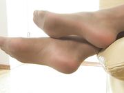 Noemi's World - Amelia in tan pantyhose