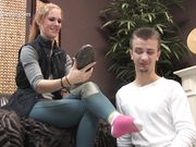 Fayes Sweaty Feet After Shes Toke Off Her Riding Boots