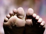 Tori's Late Night Stoner Soles Flexing