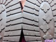Fetish Bonnie - Lick my new pink boots