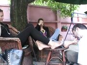 Mistress Maria & Larissa -Worship our feet 2