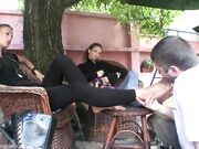 Mistress Maria & Larissa -Worship our feet 2