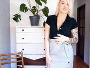 Marlene Moore - Stepmom Pantyhose JOI