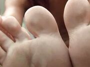 Stunning Nude Redhead Filthy Soles