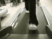 Mistress Madeline Workout socks and feet pov