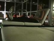 Mistress Madeline Workout socks and feet pov