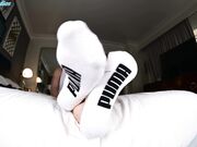 Woman's Smelly Beautiful Feet #1