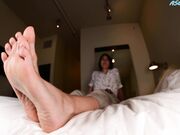 Woman's Smelly Beautiful Feet #6