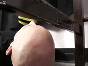 Megan socks on chair worship