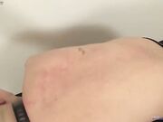 Megan whipping , worship feet and trample