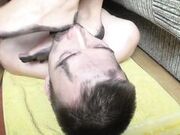 Polish mistress dirty feet cleaning