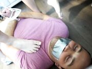 Bunny & Lynn - foot worship and smother