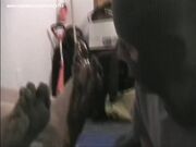 Very dirty foot cleaning