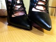 Two Pairs Of Heels Shoejob Footjob