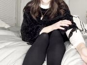 Goddessnicci nylon soles joi