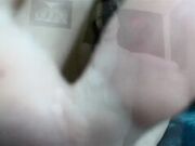 Hot brunette talks about her sexy feet during her solo JOI live video chat