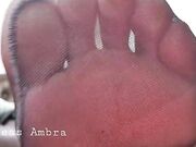 Goddess Ambra - Sweaty Nylons Worship