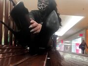 Pantyhose Footplay at the Mall_1080p
