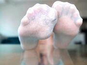 Goddess Juliet - Sweaty Perfect Feet in Shear Socks