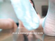 Goddess Juliet - Sweaty Perfect Feet in Shear Socks