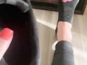 Princess Bridgette Black Socks