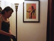 Mistress whipping and shoe sniffing