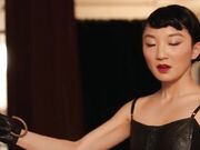 Mistress whipping and shoe sniffing