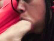 Two Dominant Woman One Submissive Foot Slave