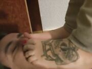 French bedroom foot stool