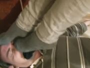 French bedroom foot stool