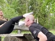 Goddess Lena – Sneaker and Socks Slave