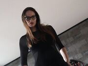 Lady Iveta - Snake Print Heel Worship