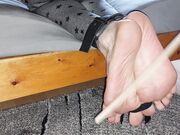 Amateur femdom falaka session