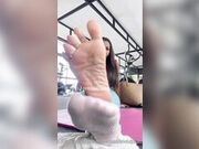 Smelly & Beautiful Female Socks Feet