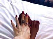 Goddess Seira  Stroke for My Nylon Feet