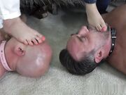 Draya - first time with feet worship