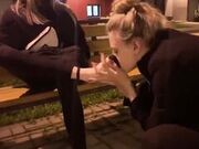 Public Foot Domination