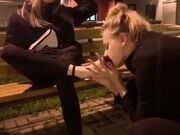 Public Foot Domination