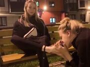 Public Foot Domination