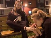 Public Foot Domination