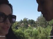 Slave girl beg mistress to kiss her