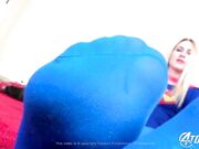 Jolene Hexx - Super girl good to evil smelly feet