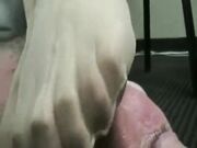 Sexy Nurse Sharina Nicole Smelly Nylon Feet