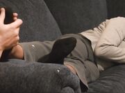 Afroamerican domme get worship stinky socks