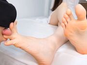 Japanese foot goddess get worship sexy soles